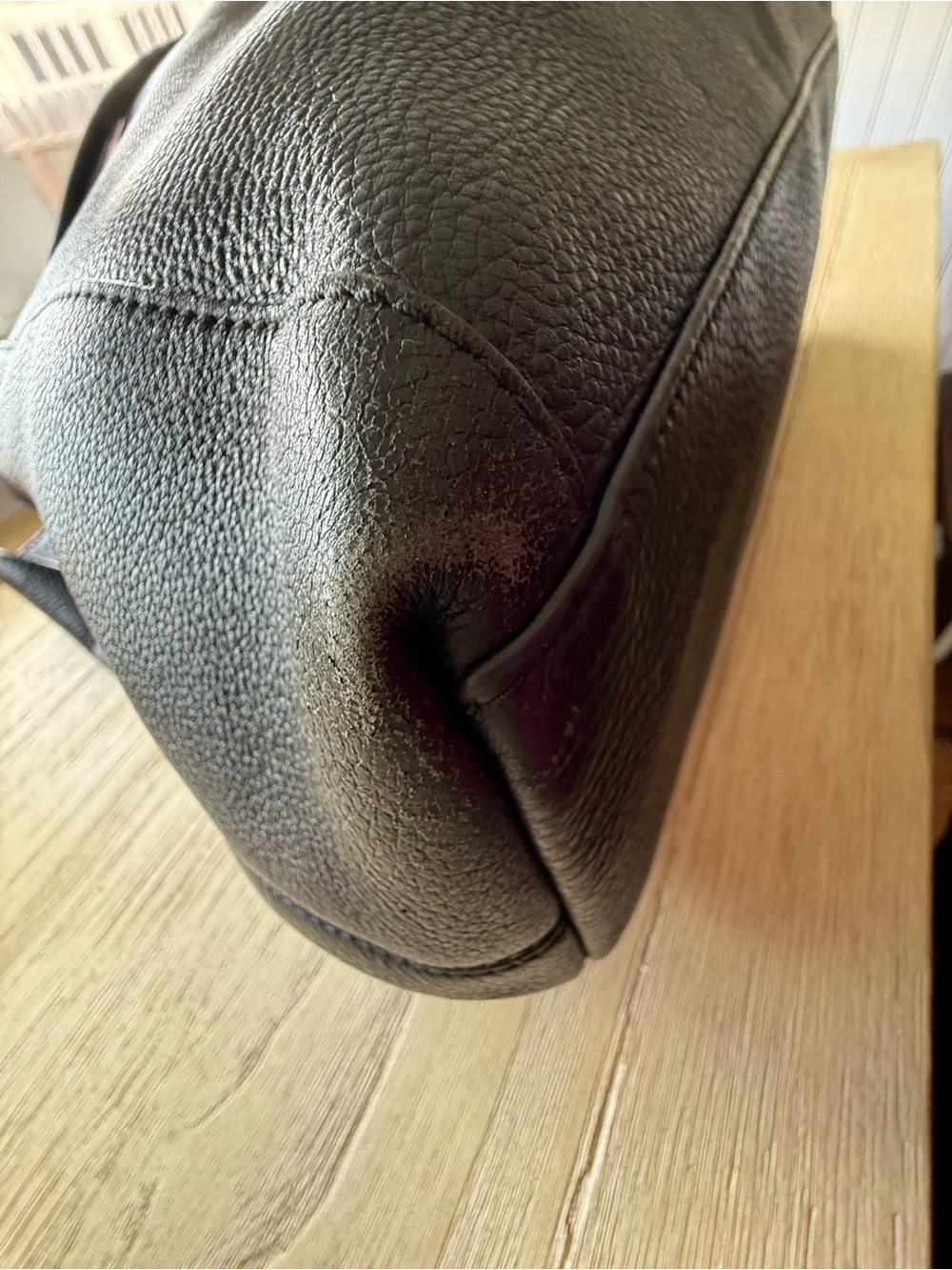 kate spade Black Pebbled Leather Tote - Picture 14 of 16